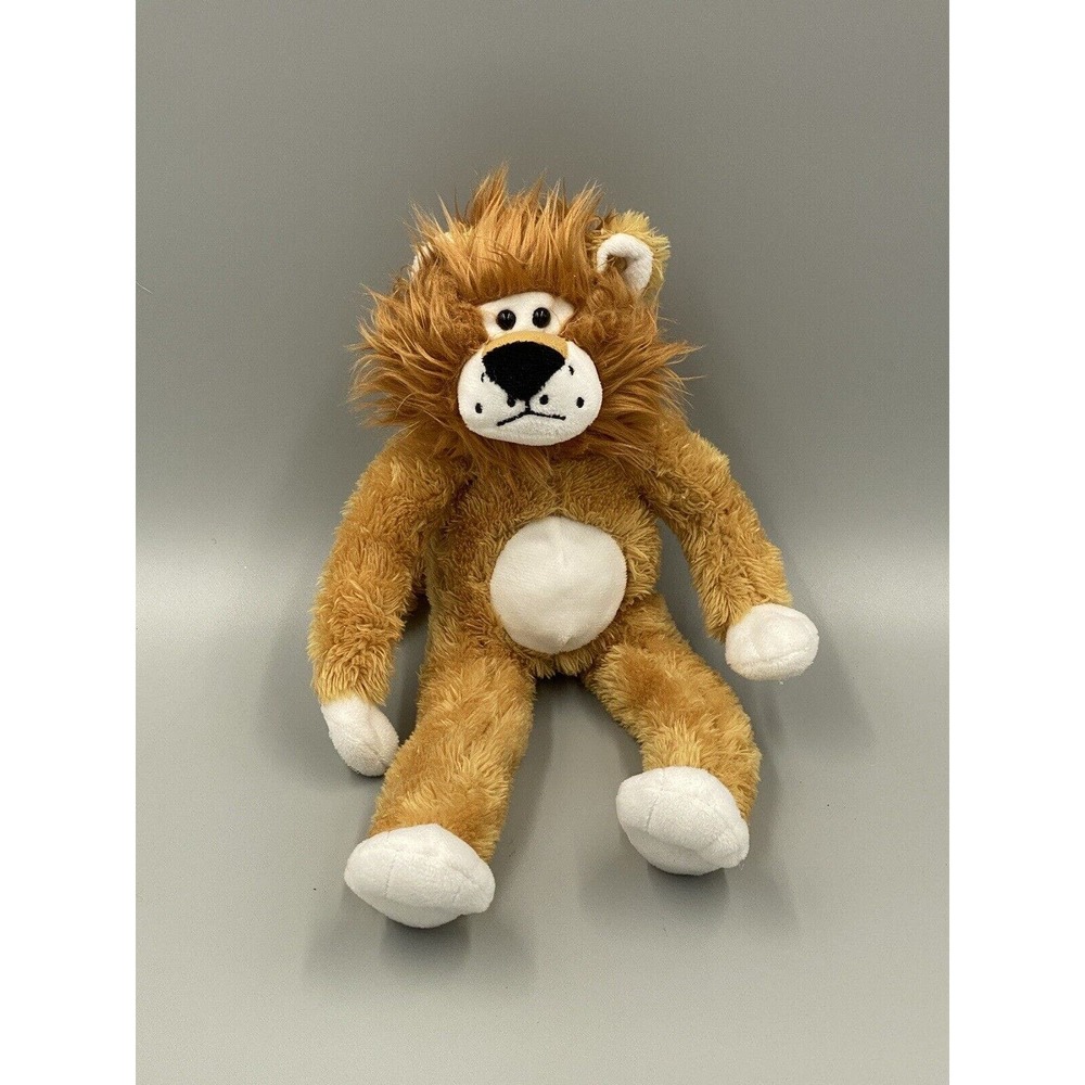 15” Burton & Burton Floppy Lion LONG LEGS Tan Plush Stuffed Animal